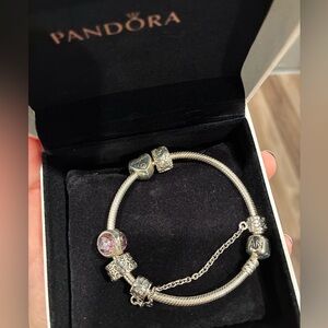 Pandora Silver Charm Bracelet